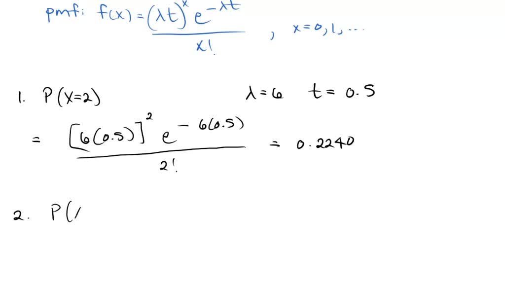 SOLVED Ambulances Arrive At Hospital At A Rate Of 6 Per Hour a What Is The Probability That In 