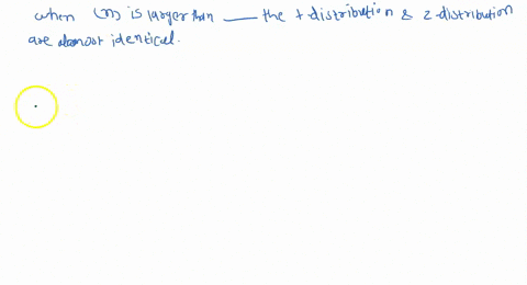 when-sample-size-n-larger-than-the-t-distribution-and-z-distribution-are-almost-identical-80869