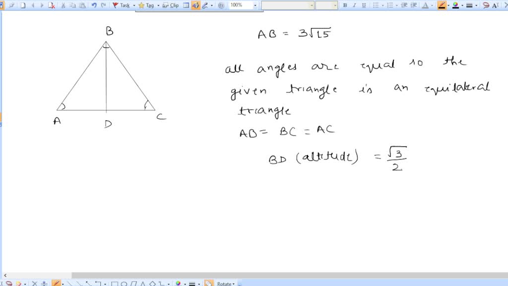 SOLVED 7. OPEN RESPONSE Use the figure. If AB = 3âˆš15, what is BD