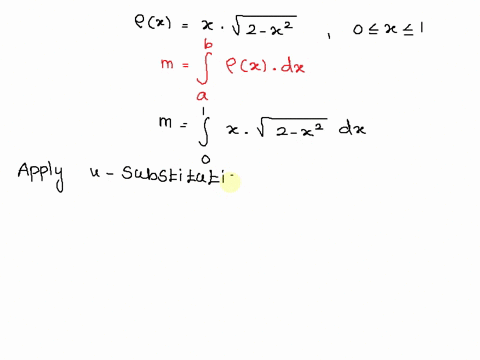 find-the-mass-of-the-thin-bar-with-the-given-density-function-px-xv2-x2-0-x-1-13177