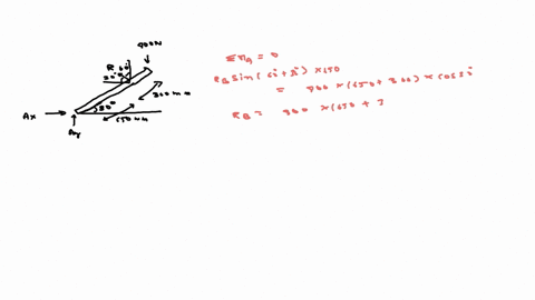 463-determine-the-magnitudes-of-all-pin-reactions-for-the-frame-loaded-as-shown-800-n-300-mm-b-c-650-mm-30o-60o-a-d-problem-463-14685
