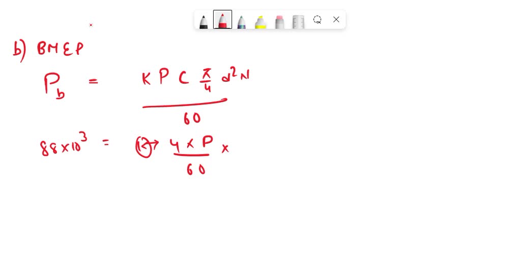 SOLVED A fourcylinder, twostroke cycle diesel engine with a 10.9cm