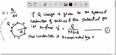 capacitance-of-the-earth-consider-a-spherical-capacitor-with-one-conductor-being-a-solid-conducting-sphere-of-radius-r-and-the-other-conductor-being-at-infinity-a-use-eq-241-and-what-you-know-about-th