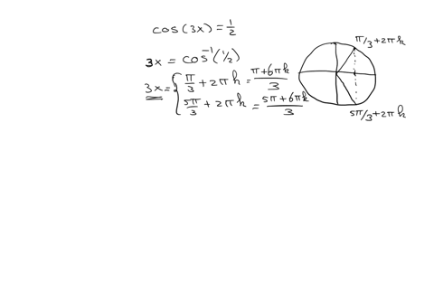 find-all-of-the-exact-solutions-to-the-following-equation-use-the-parameter-k-as-necessary-to-represent-any-integer-enter-your-answers-as-a-comma-separated-list-cos-3x-2-list-those-solutions-99546