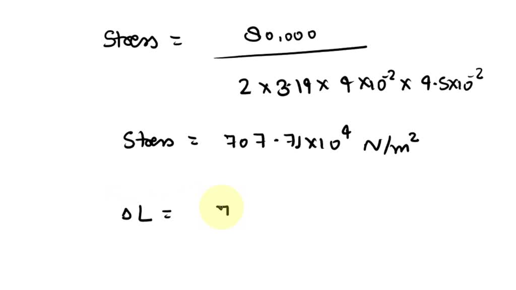 SOLVED "13. A steel rod of 20 mm diameter passes centrally through a