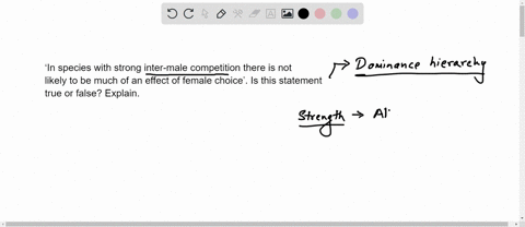 in-species-with-strong-inter-male-competition-there-is-not-likely-to-be-much-of-an-effect-of-female-choice-is-this-statement-true-or-false-explain-54835