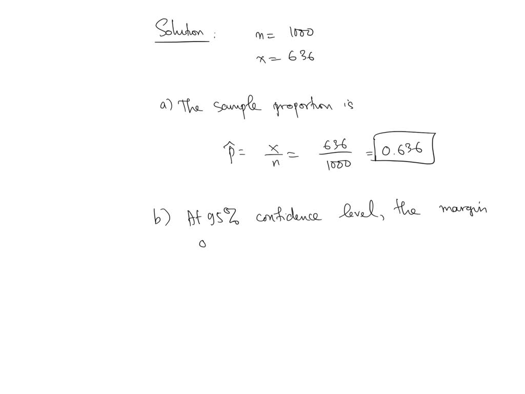 What Is The Sample Proportion