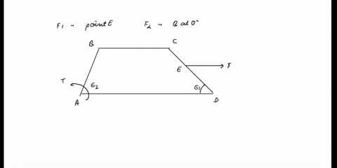 the-dimensions-of-a-four-bar-link-mechanism-ab-400-mm-bc-600-mm-cd-500-mm-ad-900-mm-a-force-of-100-n-is-applied-at-the-mid-point-of-cd-angle-of-180o-find-the-required-input-torque-on-link-ab-39183