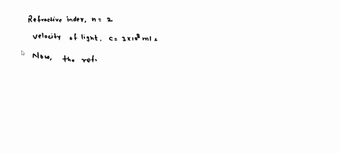 find-the-velocity-of-the-light-in-a-medium-having-refractive-index-n2-76877
