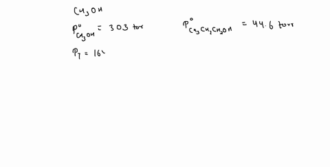 what-is-the-composition-of-a-methanol-ch3oh-propanol-ch3ch2ch2oh-solution-that-has-a-vapor-pressure-of-164-torr-at-40c-at-40c-the-vapor-pressures-of-pure-methanol-and-pure-propanol-are-303-a-65206