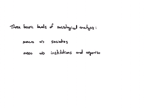 which-of-the-following-are-the-three-basic-levels-of-sociological-analysis-question-1-options-societies-institutions-and-organizations-societies-individuals-and-organizations-institutions-individuals