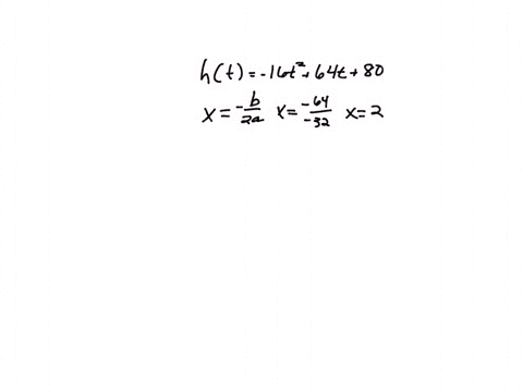 projectile-the-height-in-feet-of-a-projectile-with-an-initial-velocity-of-64-feet-per-second-and-an-81703