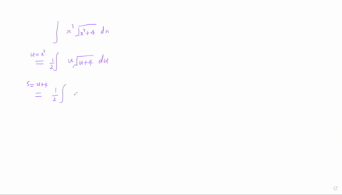 evaluate-the-integral-using-integration-of-parts-x3-x2-4-dx