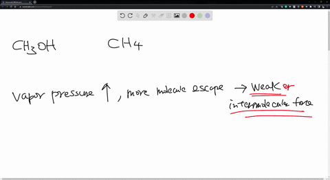 which-molecule-ch3oh-or-ch4-has-a-greater-vapor-pressure-and-why-34812