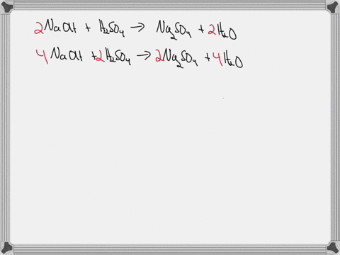 the-following-reaction-shows-sodium-hydroxide-reacting-with-sulfuric-acid4naoh-2h2so4-2na2so4-4h2ohow-many-grams-of-na2so4-are-produced-from-100-grams-of-naohmolar-mass-of-na-22989-gmol-o-15-79098