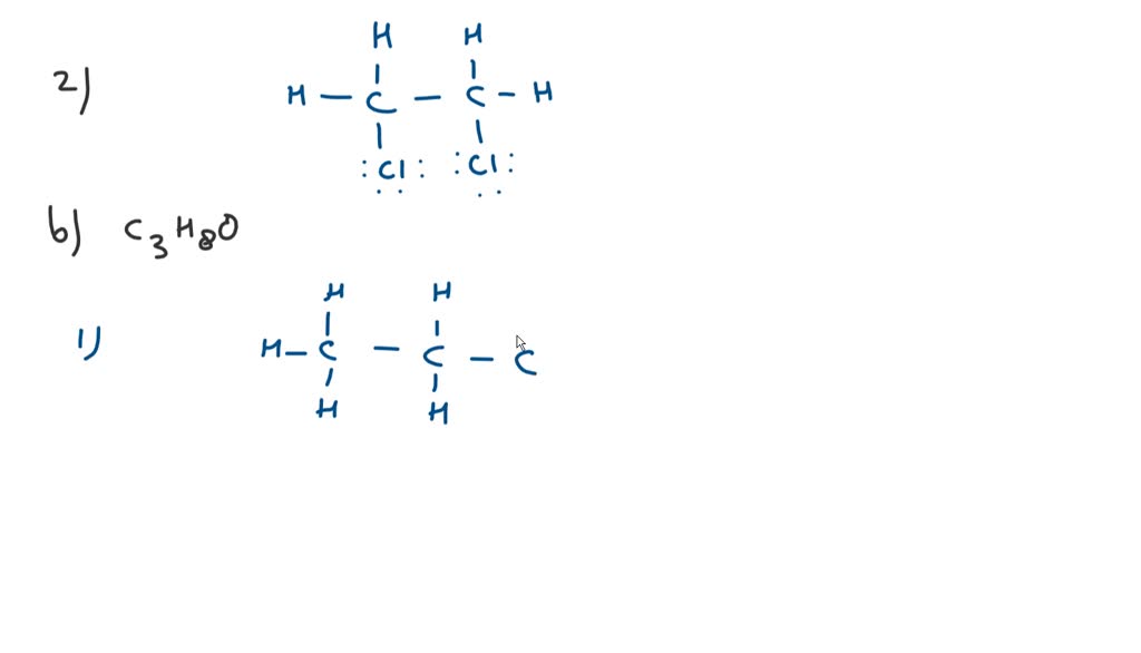 C2h4cl2 Isomers Structure