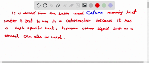 explain-why-a-measured-volume-of-water-is-an-essential-part-of-a-calorimeter-42312