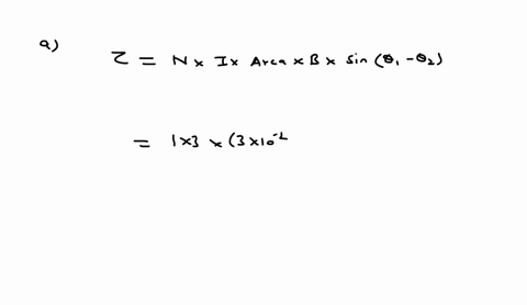 a-square-loop-of-wire-of-side-30-mathrmcm-carries-30-mathrma-of-current-a-uniform-magnetic-field-o-4-54206