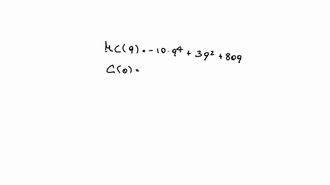 the-marginal-cost-of-a-good-is-given-by-mc-10q43q280q-where-q-is-the-number-of-units-produced-it-is-also-given-that-the-fixed-cost-of-production-is-r1-000-determine-the-total-cost-function-13376