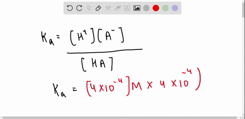 monoprotic-weak-acid-ha-dissociates-in-water-according-to-the-reaction-haaq-htaq-a-aq-the-equilibrium-concentrations-of-the-reactants-and-products-are-ha-0200-m-h-400-x-10-4-m-and-a-400-x-10-99025