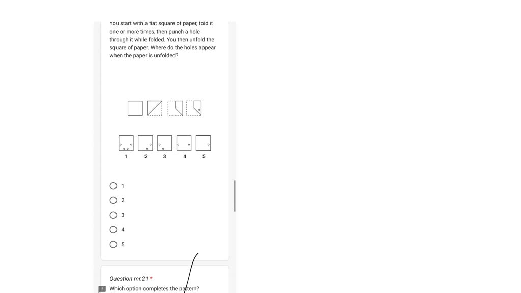 You start with a flat square of paper, fold it one or more times, then
