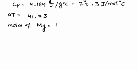 calculate-the-following-1-heat-of-reaction-qrxn-2-enthalpy-of-reaction-h-a-reaction-between-mg-and-hcl-mg-2hcl-mgcl2-was-produced-and-the-following-was-collected-ti-1969-tf-6142-volume-hcl-1-78514