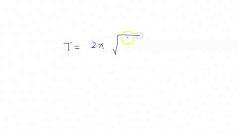 a-pendulum-bob-of-mass-m-is-hung-from-a-string-and-set-into-motion-the-period-of-oscillation-is-found-to-be-t-how-does-increasing-the-mass-m-affect-the-period-of-oscillation-the-period-will-61346