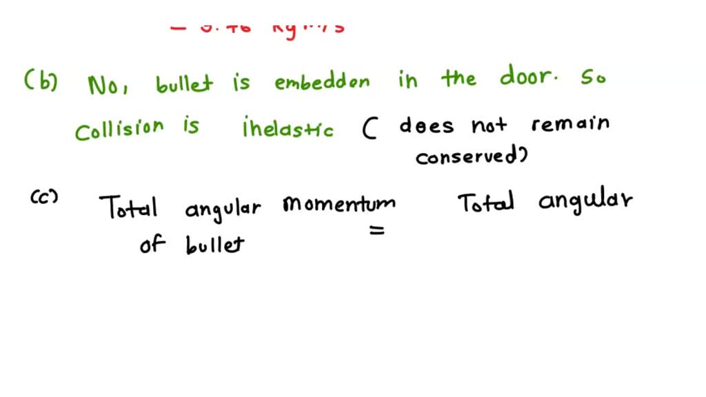 SOLVED A 0. .00470kg bullet traveling horizontally with speed of 1.00