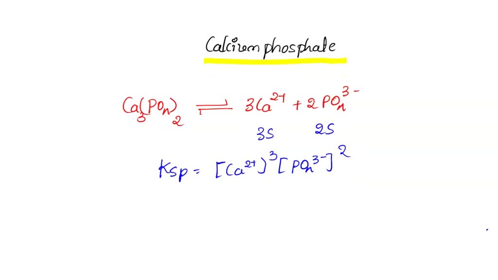 SOLVED Calculate the concentration of calcium ions present in a