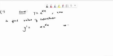 i-find-the-value-of-the-curvature-of-ax-y-e-at-x-0-ii-find-the-curvature-of-curve-rt-2823-t-0-32673