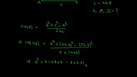 solve-triangle-abc-if-a-575-c-498-angle-a-136-round-the-lengths-to-the-nearest-tenth-and-angle-measures-to-the-nearest-degree-find-side-b-the-missing-angles-hint-law-of-cosines-94816