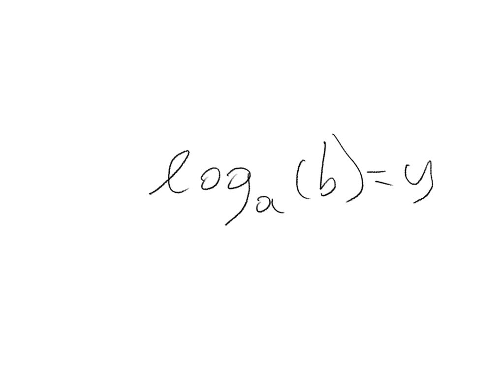 Solved write the equation in exponential form assume that all