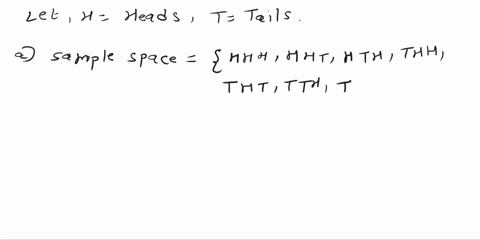 let-x-denote-the-number-of-times-a-fair-coin-lands-heads-in-three-tosses-a-determine-the-sample-space-of-the-experiment-b-determine-the-probability-distribution-of-x-represent-it-as-a-table-50972