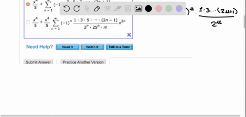 use-a-maclaurin-series-in-this-table-to-obtain-the-maclaurin-series-for-the-given-function-fx-25-x2-1-3-5-zn-52-1y-1-x2n-n-1-2n-25n-n-x4-x4-3-5-7-zn-1-1-2n-75-75-2n-n-1-5n-nl-3-5-7-_-52-_-zn-14912