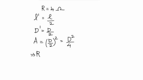 a-cylindrical-wire-has-a-resistance-4-and-resistivity-of-4-10-8-m-if-its-length-and-diameter-are-both-cut-in-half-what-will-be-its-resistance-a-0008-k-b-005-k-c-0006-k-d-0002-k-e-0004-k-56854