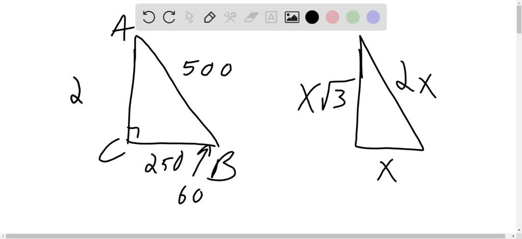 SOLVED: Building A And Building B Are 500 Meters Apart. There Is No ...