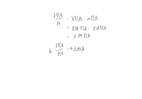 1-a-population-of-animals-has-a-per-capita-birth-rate-of-b-008-per-year-and-a-per-capita-death-rate-of-m-001-per-year-the-population-density-pt-is-to-satisfy-the-differential-equation-dptdt-99615