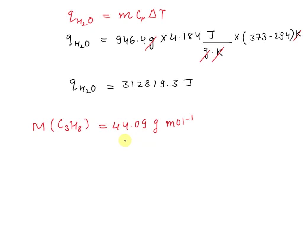 SOLVED: Given the following equation and the enthalpy of combustion of ...