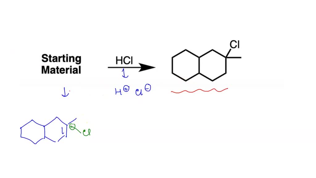SOLVED:5) In the transformation below; a starting material is treated ...