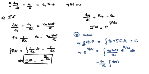 an-electric-circuit-contains-a-resistance-r-and-a-capacitor-c-in-series-and-a-battery-supplying-a-time-varying-electromotive-force-vt-the-charge-q-on-the-capacitor-therefore-obeys-the-equati-65585