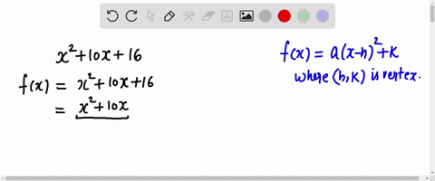 rewrite-the-equation-in-vertex-form-x210x16-95492
