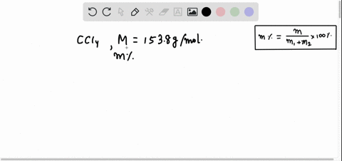 calculate-the-mass-percent-of-carbon-c-in-carbon-tetrachloride-ccl4-if-the-molar-mass-of-carbon-tetrachloride-is-1538g-28029