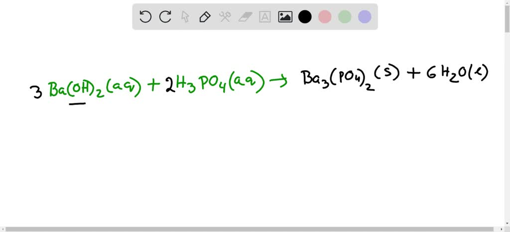SOLVED: Complete the following chemical equation by writing the