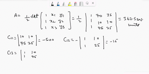 page6of10-rt350-marks-0-marks-q31a-cst-clement-has-nodal-coordinates-70351010and7525for-nodes-12-and-3-respectivelythe-element-is-2-mm-thick-and-is-of-material-with-properties-e-70-gpapoissi-30937