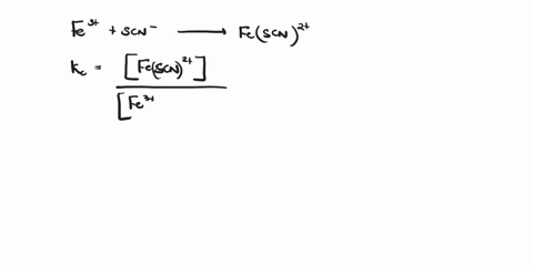 question-9-the-equilibrium-constant-kc-300-for-fe3t-scn-fescn2-calculate-concentration-fescn2-if-fe3-875-10-4-m-and-scn-122-104m-question-10-for-thc-reaction-24-b-c-initial-concentrations-al-50647