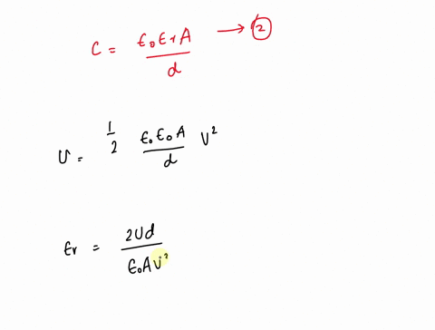 d61-find-the-relative-permittivity-of-the-dielectric-material-present-in-a-parallel-plate-capacitor-if-s-012-m-d-80-m-vo-12-v-and-the-capacitor-contains-1-j-of-energy-b-the-stored-energy-den-37137