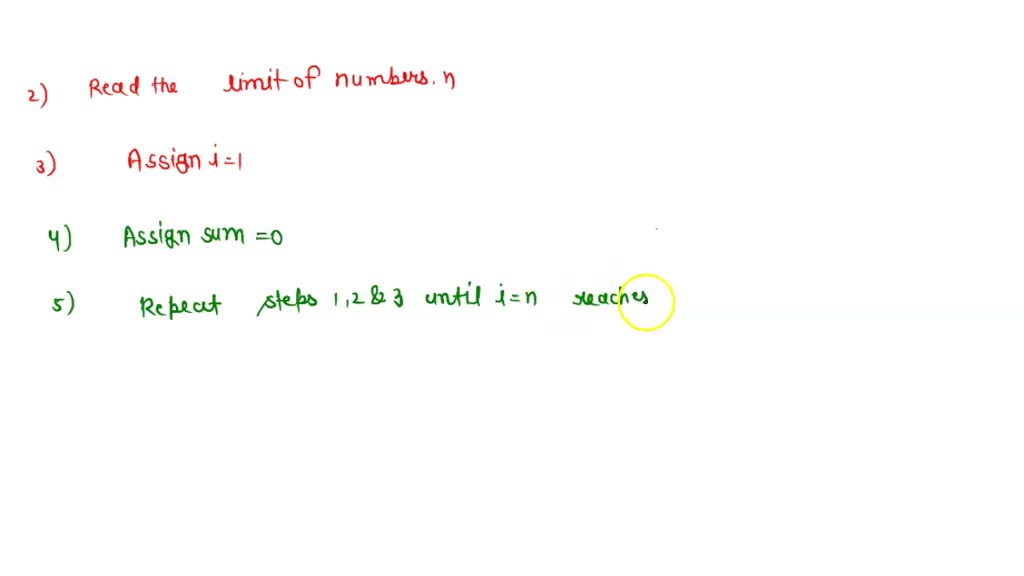 SOLVED Write An Algorithm To Print The Sum Of All Even Numbers From 1 solved-write-an-algorithm-to-print-the-sum-of-all-even-numbers-from-1
