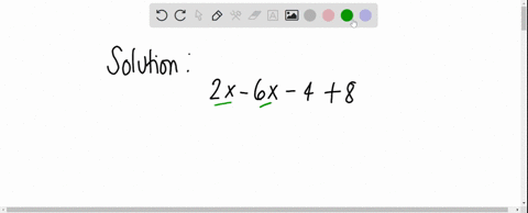 simplify-by-collecting-like-terms-2x-4-6x-8-8x-12-4x-12-4x-4-8x-12-99022