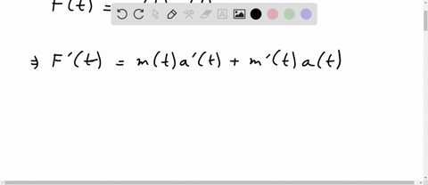 1-point-the-force-on-an-object-is-the-product-of-the-mass-m-and-the-acceleration-does-the-force-that-is-this-problem-assume-that-the-mass-and-acceleration-both-depend-on-time-hence-s0-the-ft-83143