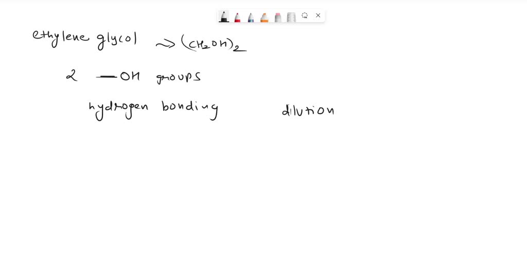 SOLVED Antifreeze is the common name for the reagent used as engine